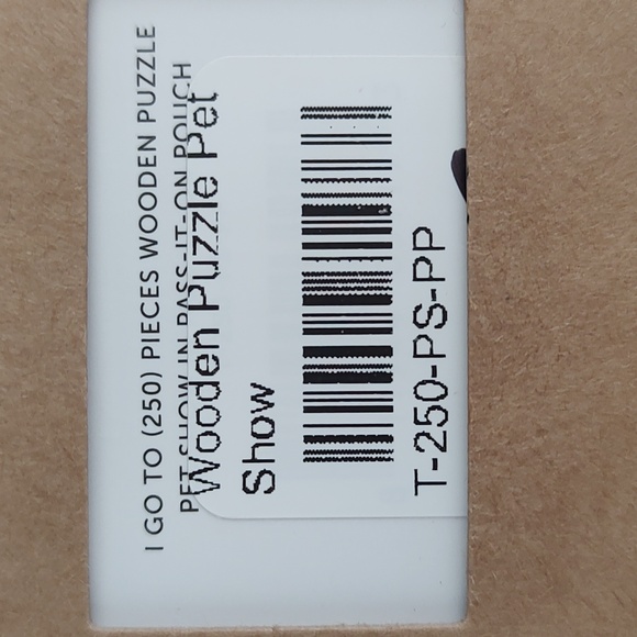 New Wooden " Pet Show " Puzzle by Trove 250 Pieces Great Gift Dogs Cats - Picture 4 of 5